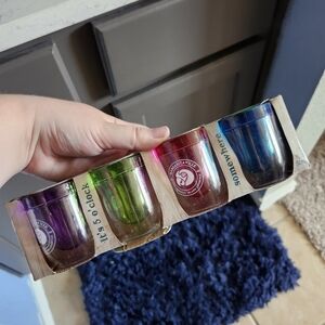 Margaritaville Multicolor Shot Glass Set - Shatterproof Plastic